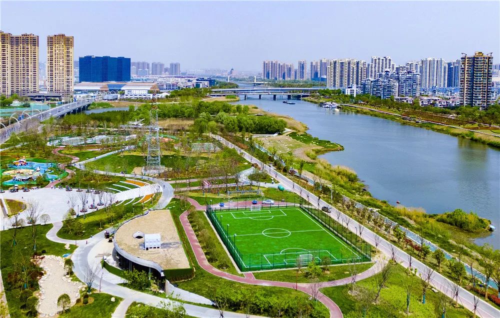 秦淮河畔公园,城南河青奥体育公园