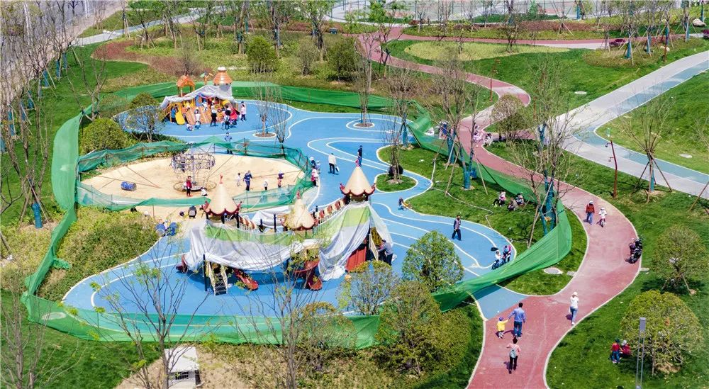 秦淮河畔公园,城南河青奥体育公园