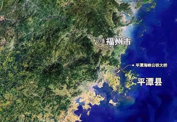 未来通往台湾的平潭海峡大桥,中国平潭海峡大桥