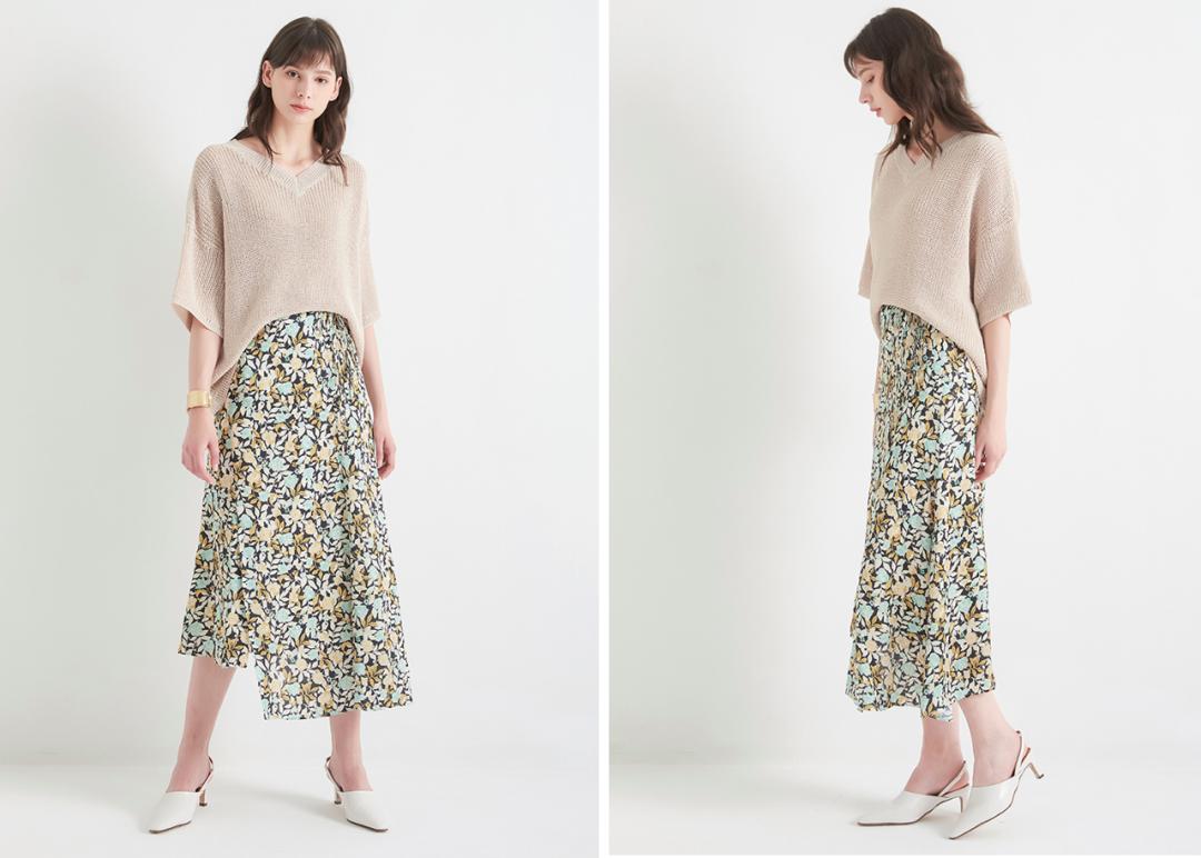 2022新款碎花气质裙子,30-20岁洋气碎花裙子