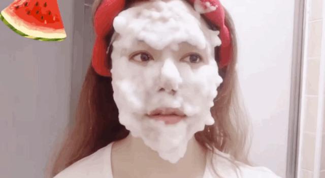 洗出脸上的脏东西解压,清除脸上斑块的产品