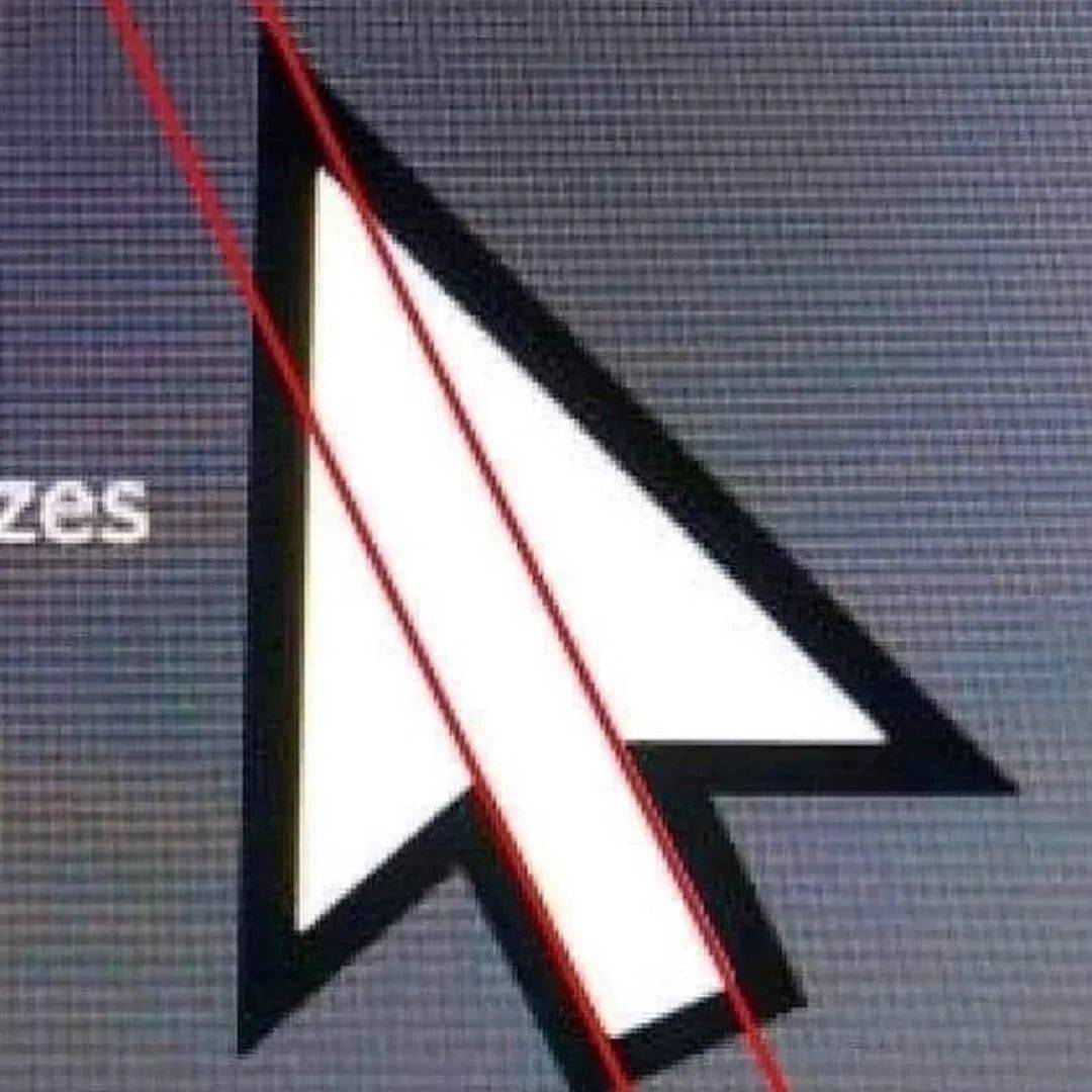 鼠标箭头上下左右怎么区分,鼠标箭头为什么有个圆圈