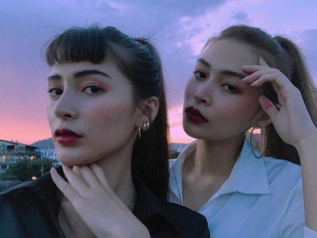 混血姐妹马来西亚穿搭,马来西亚连体双胞胎