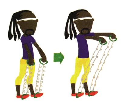 健身训练8字拉力器,健康器材拉力器