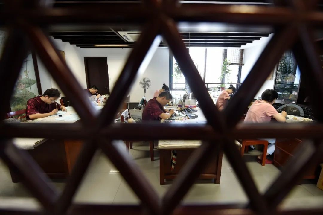 王星记绢扇,王星记真丝绢扇