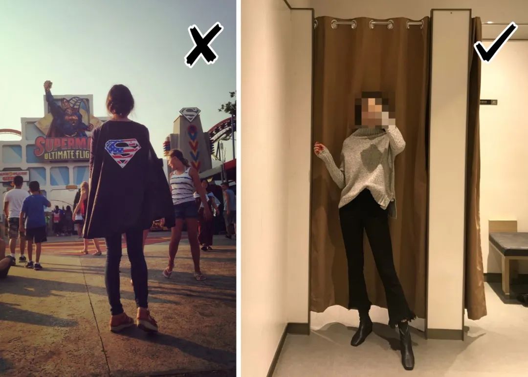 小个子胯宽腿粗牛仔裤,适合假胯宽的牛仔裤