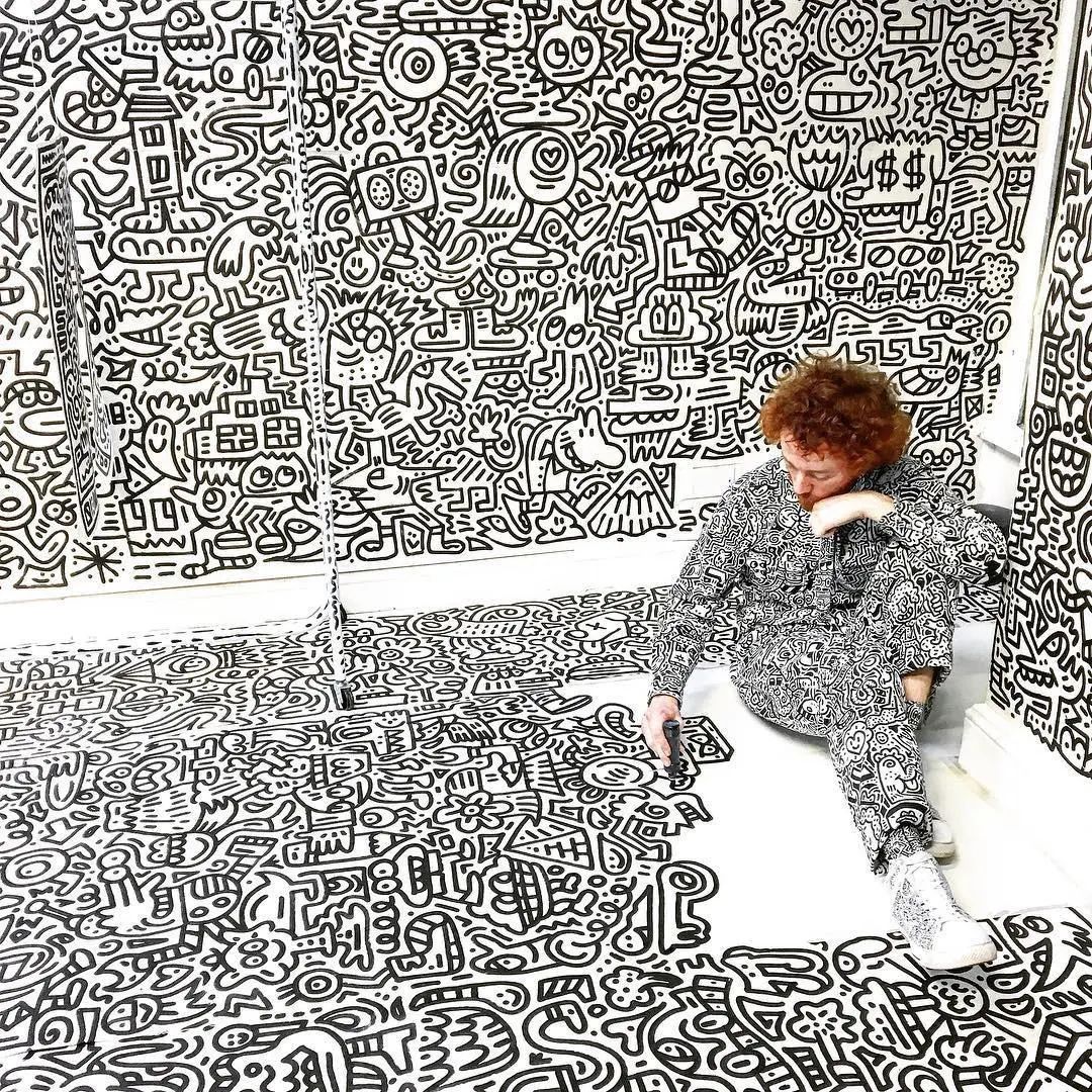 puma联名神仙配色,puma新款涂鸦