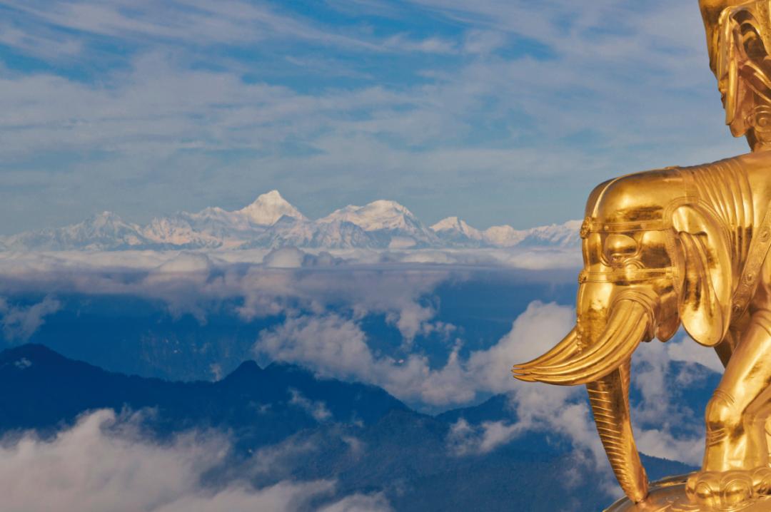 夏日登山看景,夏日峨眉山