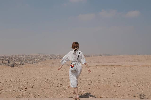 手绘埃及沙与海中的奇迹，我的流浪者之歌