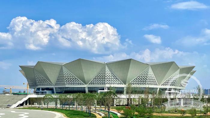 西安古城石榴花,西安奥体中心石榴花体育馆