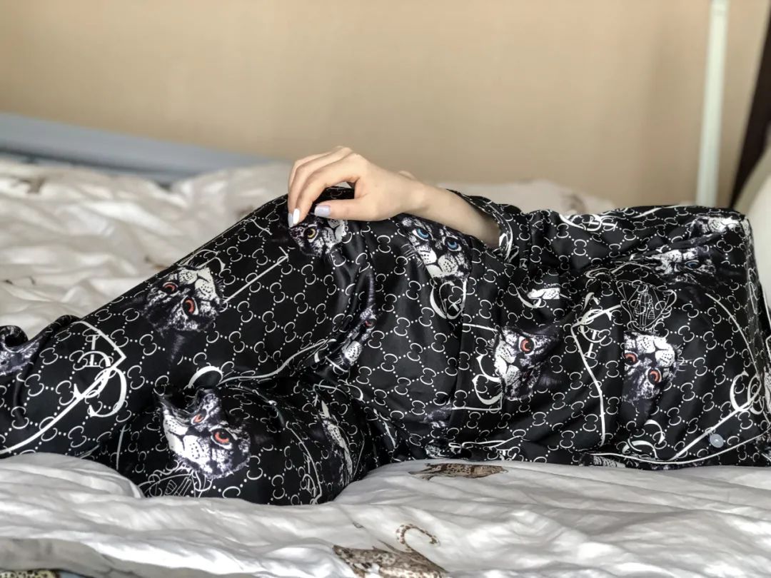 高档可爱甜美ins风纯棉睡衣,天丝棉轻奢短袖睡衣