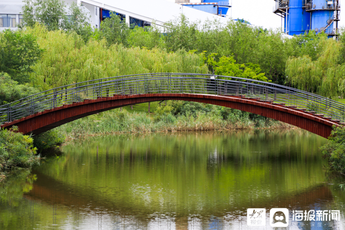 东营秋月湖公园,东营秋月湖风景
