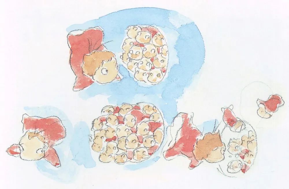 动画学习资料|《悬崖上的金鱼姬》幕后珍藏设定大合集