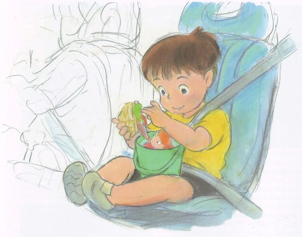 动画学习资料|《悬崖上的金鱼姬》幕后珍藏设定大合集