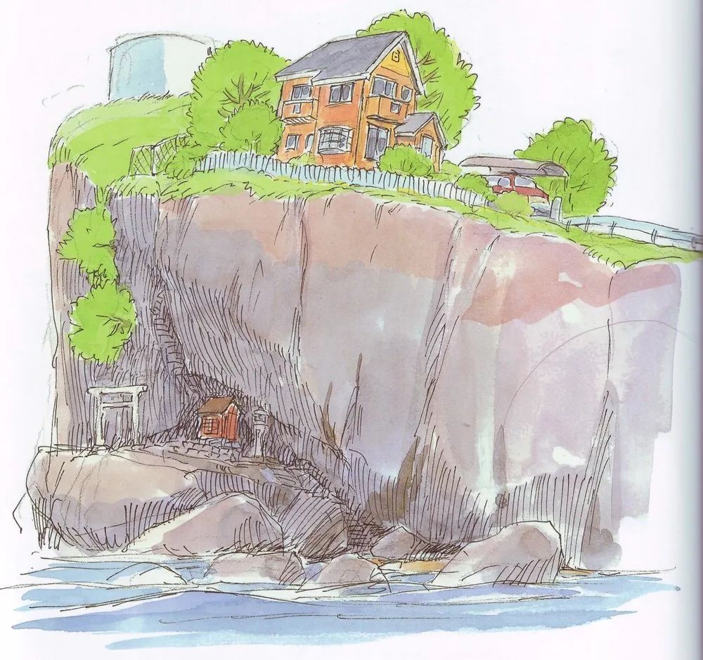 动画学习资料|《悬崖上的金鱼姬》幕后珍藏设定大合集