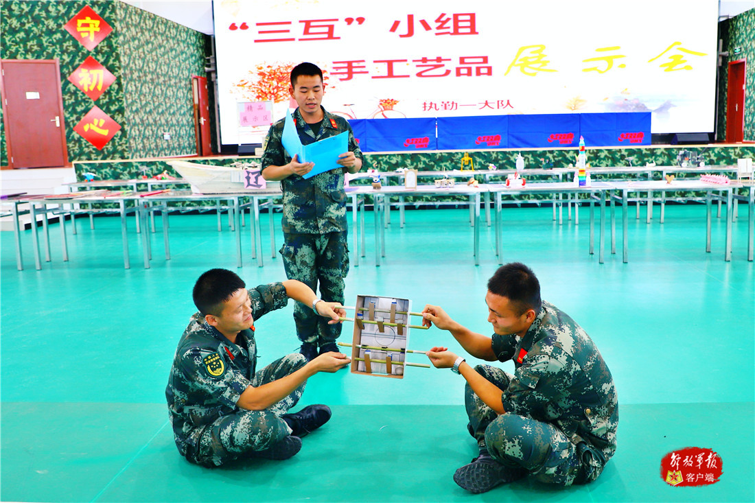 兵哥哥创意礼物,部队墙上的手工艺品