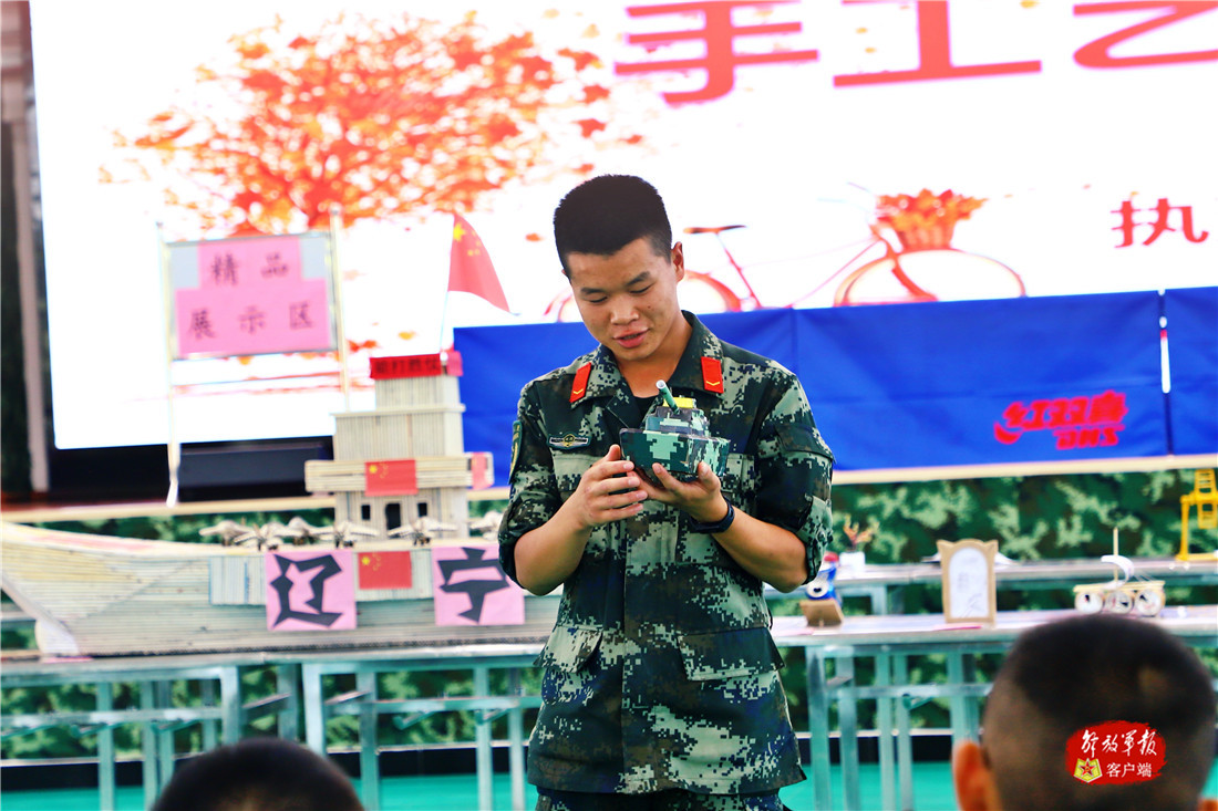 兵哥哥的创意手工,部队特色的手工艺品图片