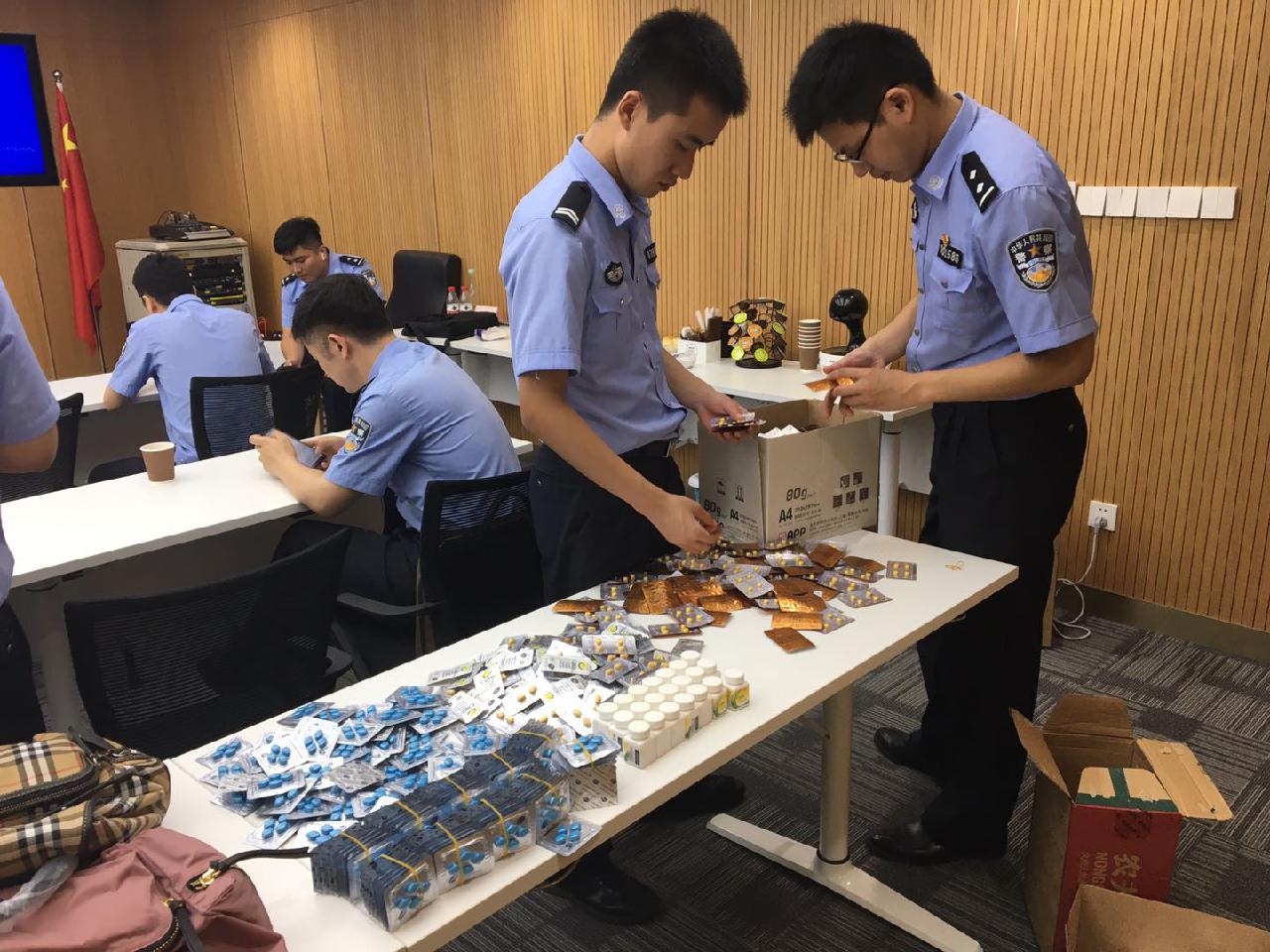 药店查出假伟哥,查获假伟哥