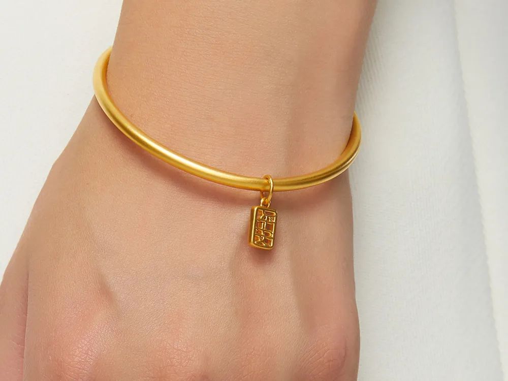 古法黄金手链珐琅彩,乾隆黄金手链