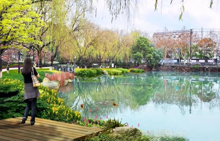 衢州府山公园地图,衢州府山公园景色