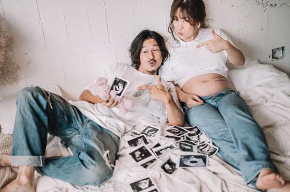 日本小哥专拍孕妇妈妈“潮流时刻”！每一张都像大片