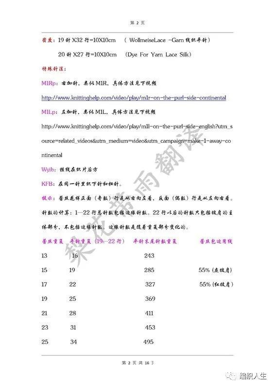 女式叶子花毛线披肩织法,花语大披肩图解