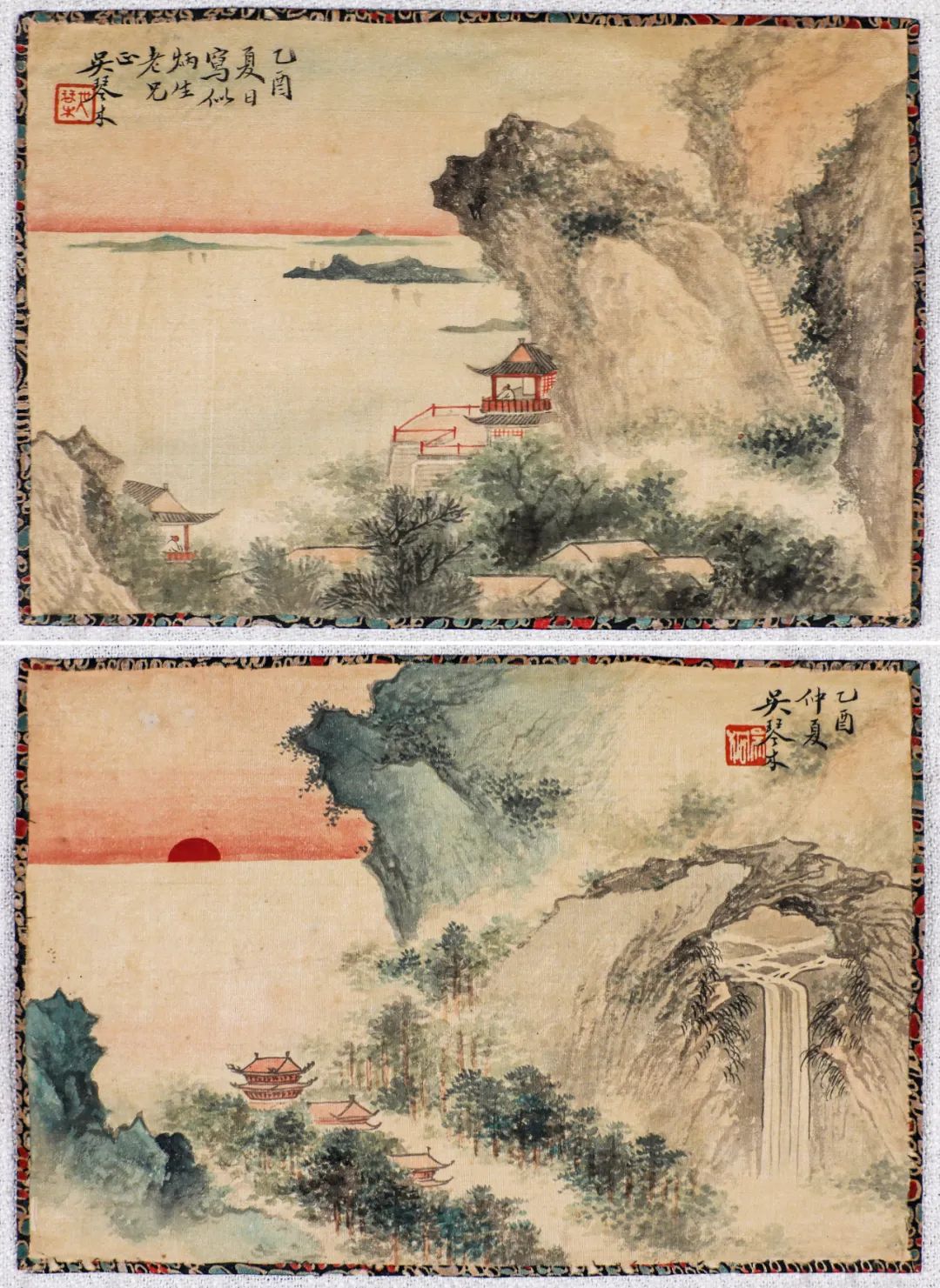 画市十月大拍：权威出版溥二爷、沈尹默、刘质平题弘一对联，六大专场数不完的好货都是漏