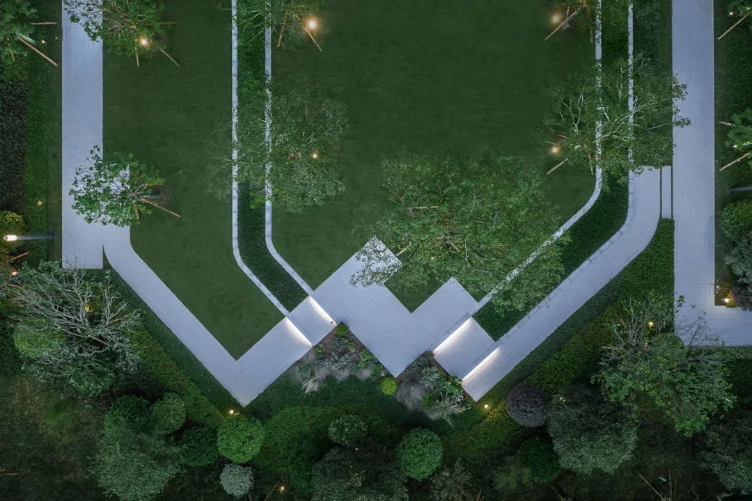 融创长乐壹号湖上样板房,景观蒙太奇