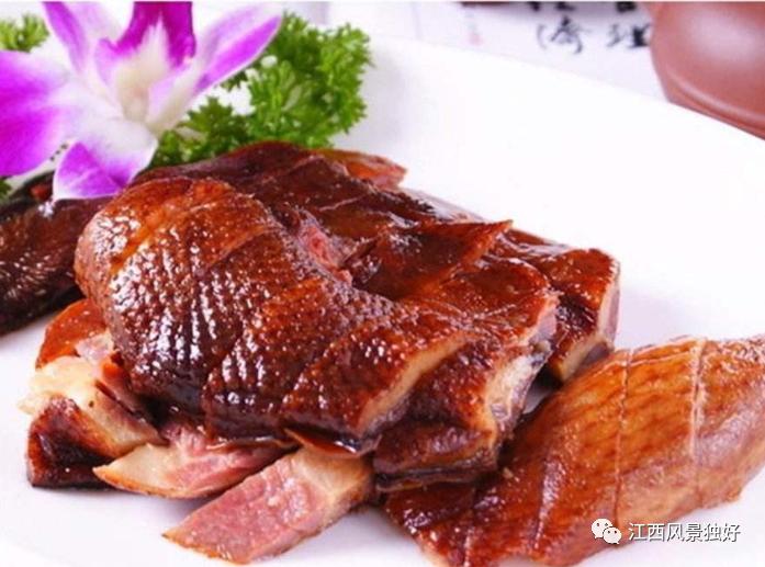 传统工艺酱板鸭,萍乡步行街酱鸭