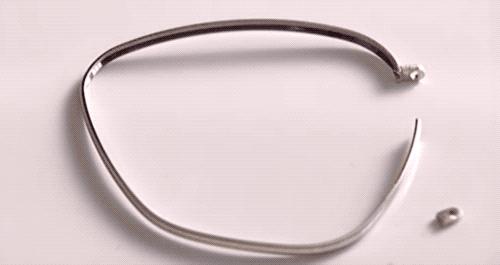 男士眼镜框斯文金丝,戴起来贵族气质的金丝眼镜