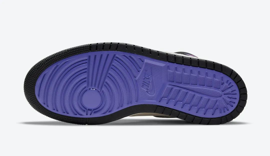 aj1复古球鞋米粉色,大巴黎耐克aj1