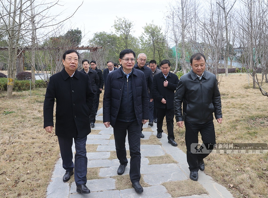 蓝天立深入桂林、贺州调研