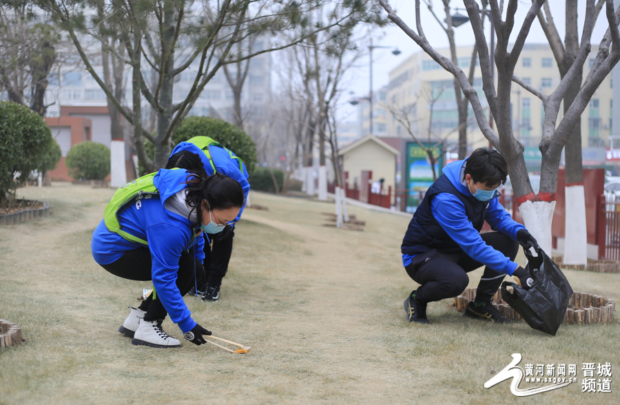 晋城“顺手捡跑团”：跑个步整条街都干净了
