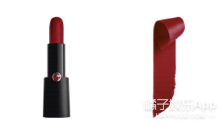 阿玛尼红黑管挚爱哑光唇膏105色号,阿玛尼黑红管201唇膏