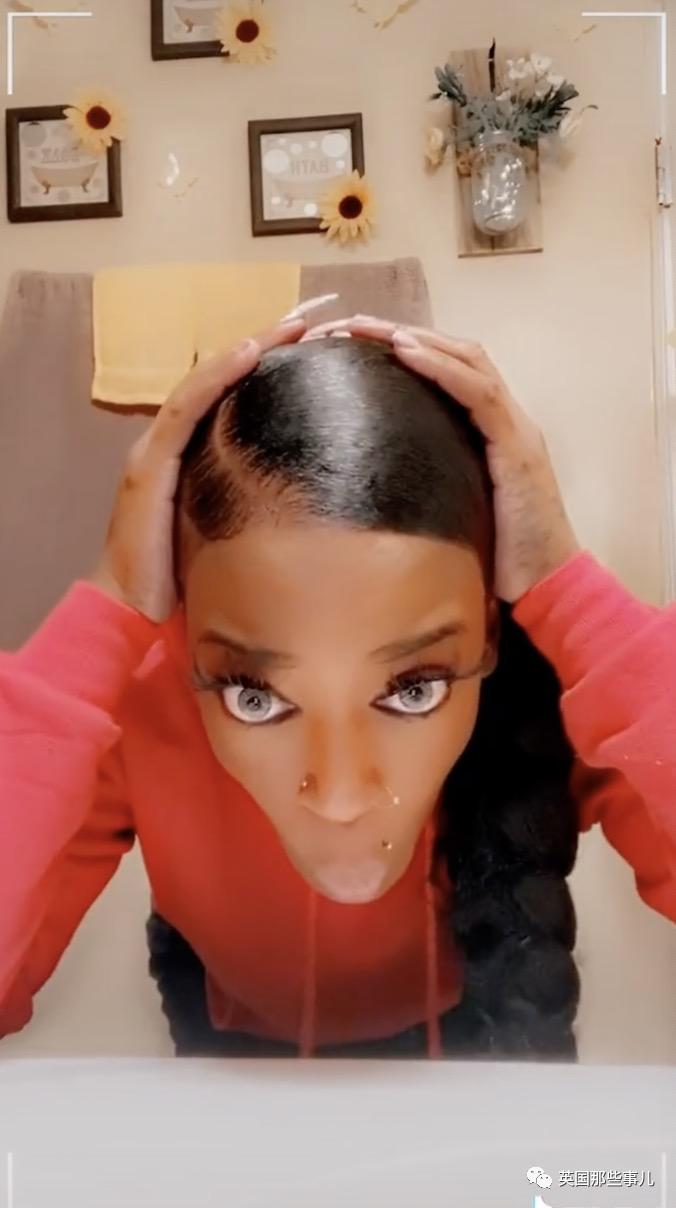 万能胶给头发定型,网红用万能胶