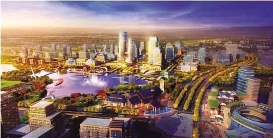 虹桥国际开放枢纽功能布局,虹桥国际开放枢纽南向拓展带