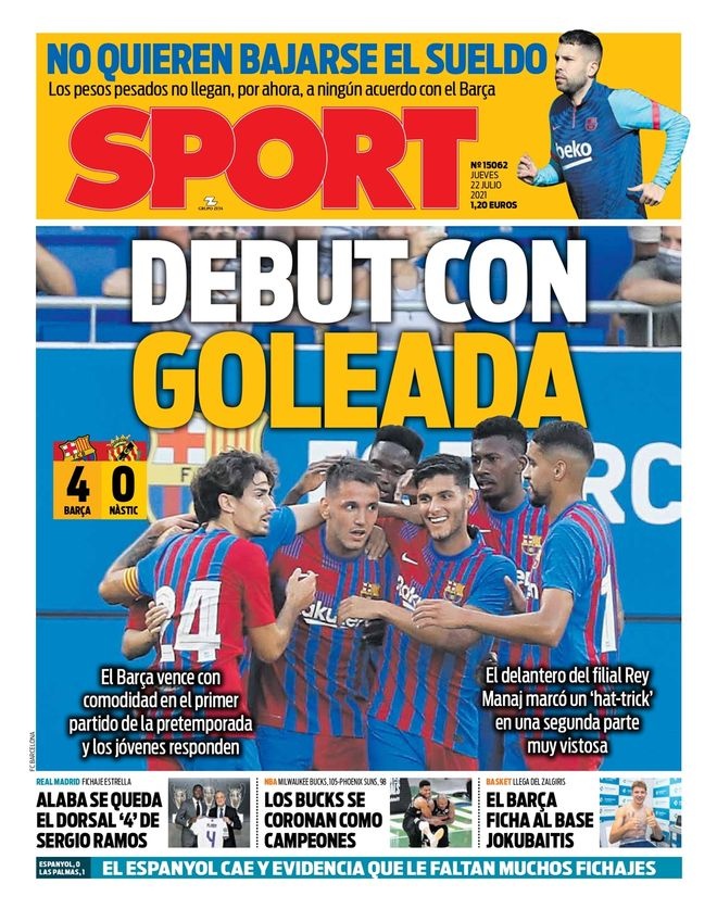 皇马今日头版,今日西甲皇马直播录像回放