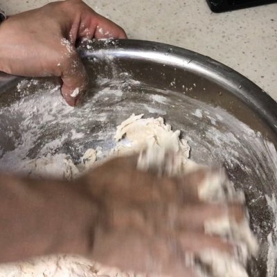 #2021趣味披萨组——芝香“食”趣#冬夜打工人的奶豆腐披萨