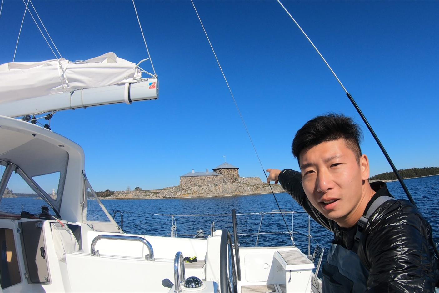 中国小伙的航海日记（二）：两个菜鸟闯北欧，被困极寒波罗的海