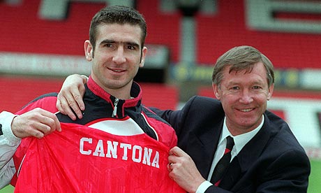 曼联国王坎通纳庆祝动作,曼联国王坎通纳