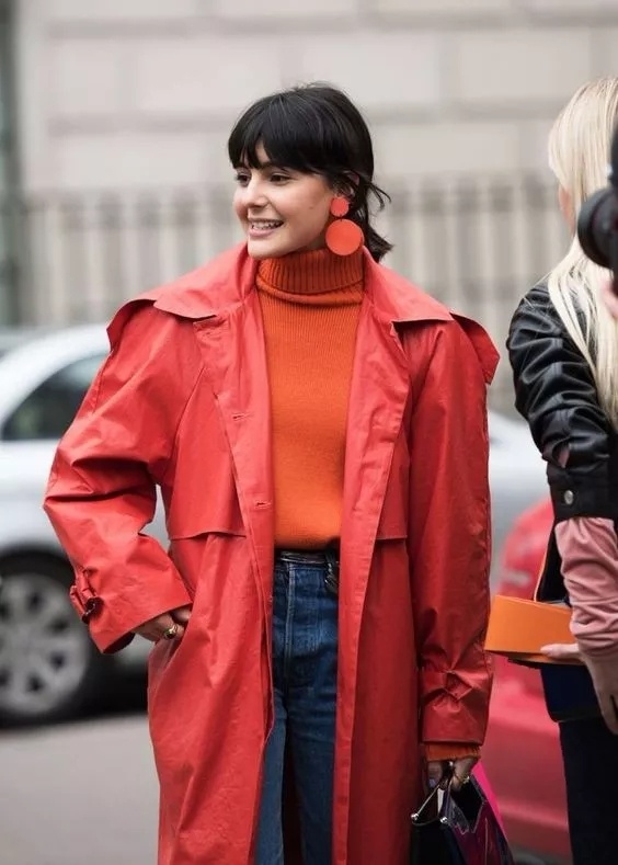 新中式红色日常穿搭,拒绝俗套的穿搭