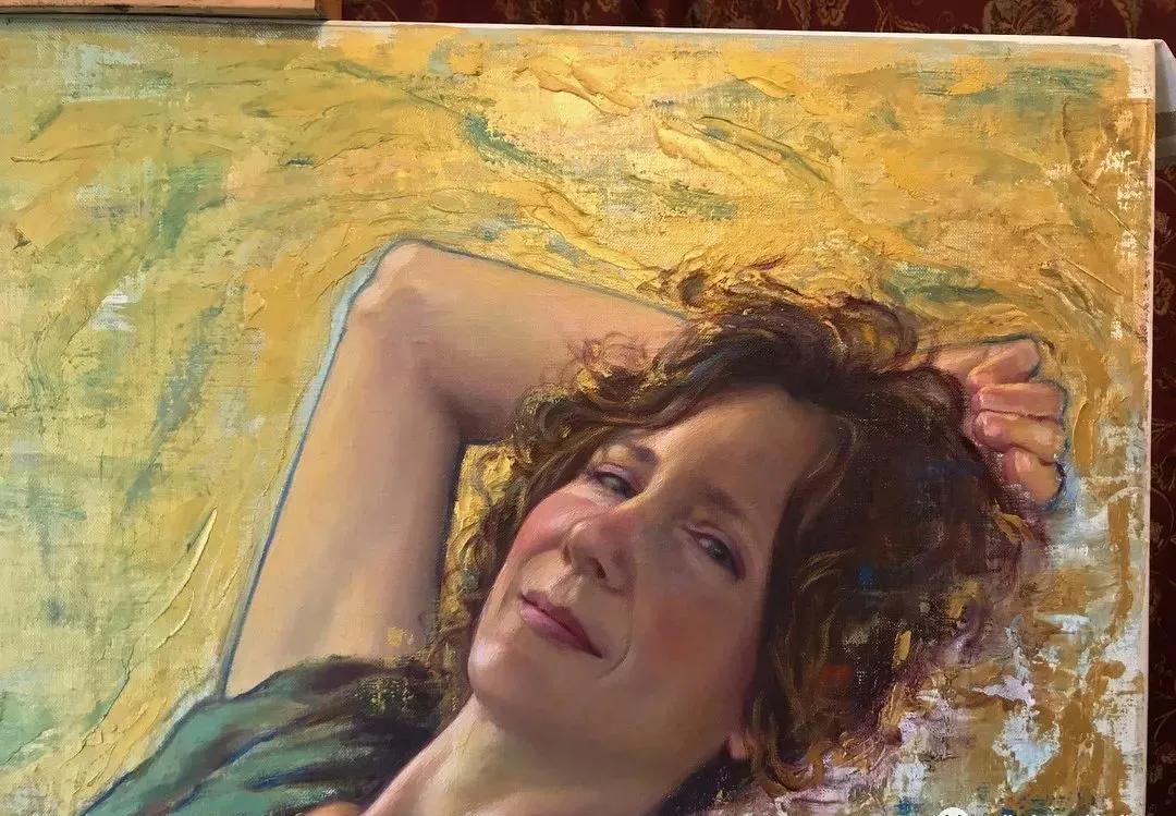 半成品看上去也如此精彩：美国画家路易斯的肖像作品