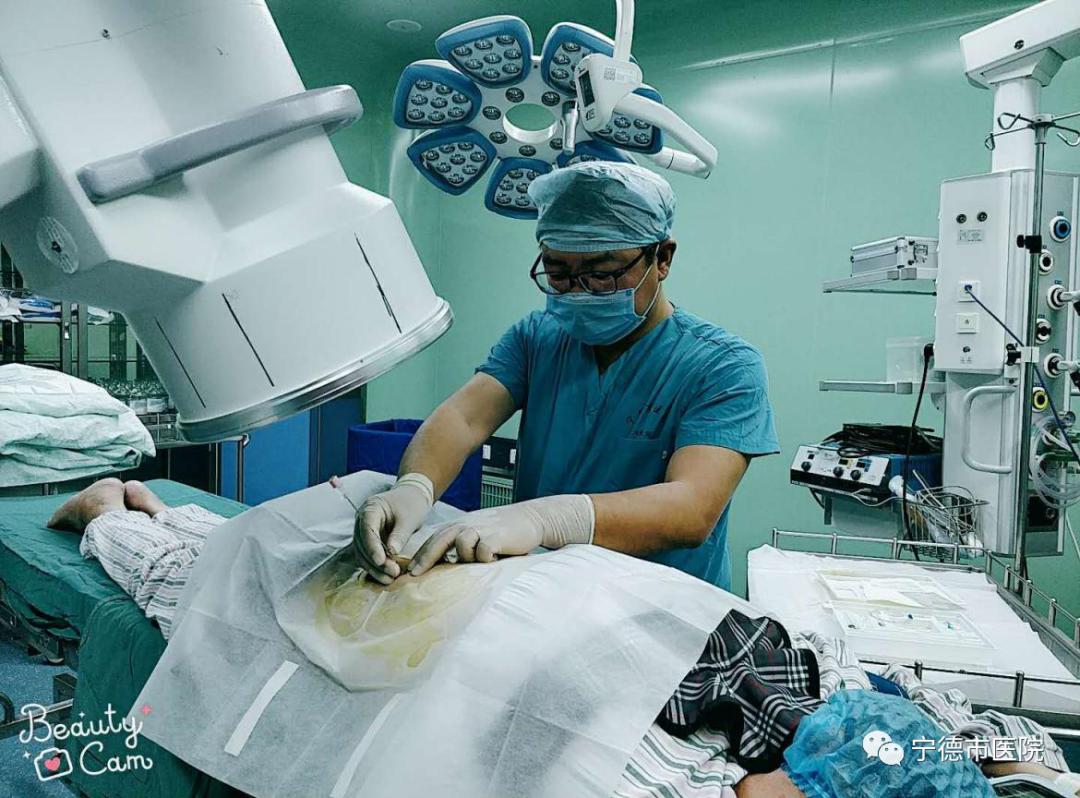 宁德市医院疼痛科开展首例C型臂引导腰交感神经阻滞术