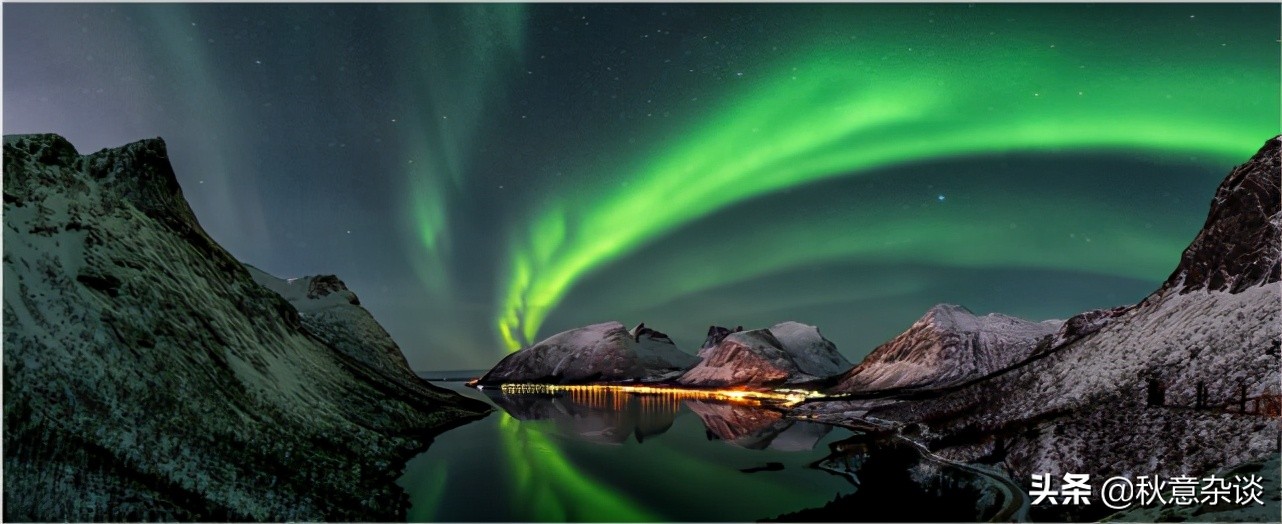 挪威北极光在哪里可以看到呢,北极村看北极光的最佳时间和地点