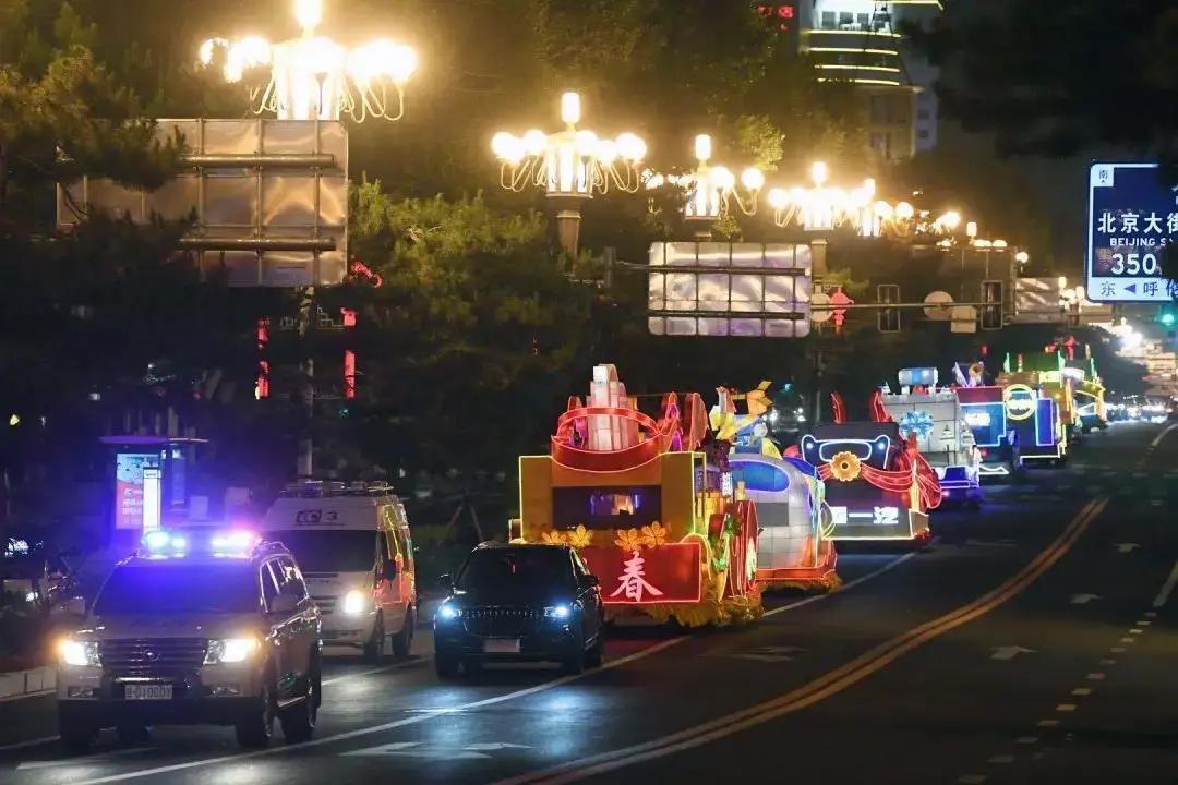 长春哈尔滨花车巡游,长春花车巡游线路时间