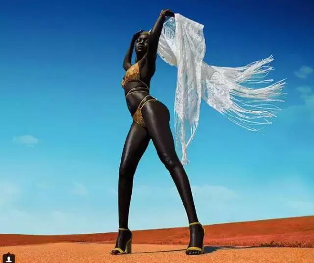 世界最黑的黑模特,世界上最黑模特