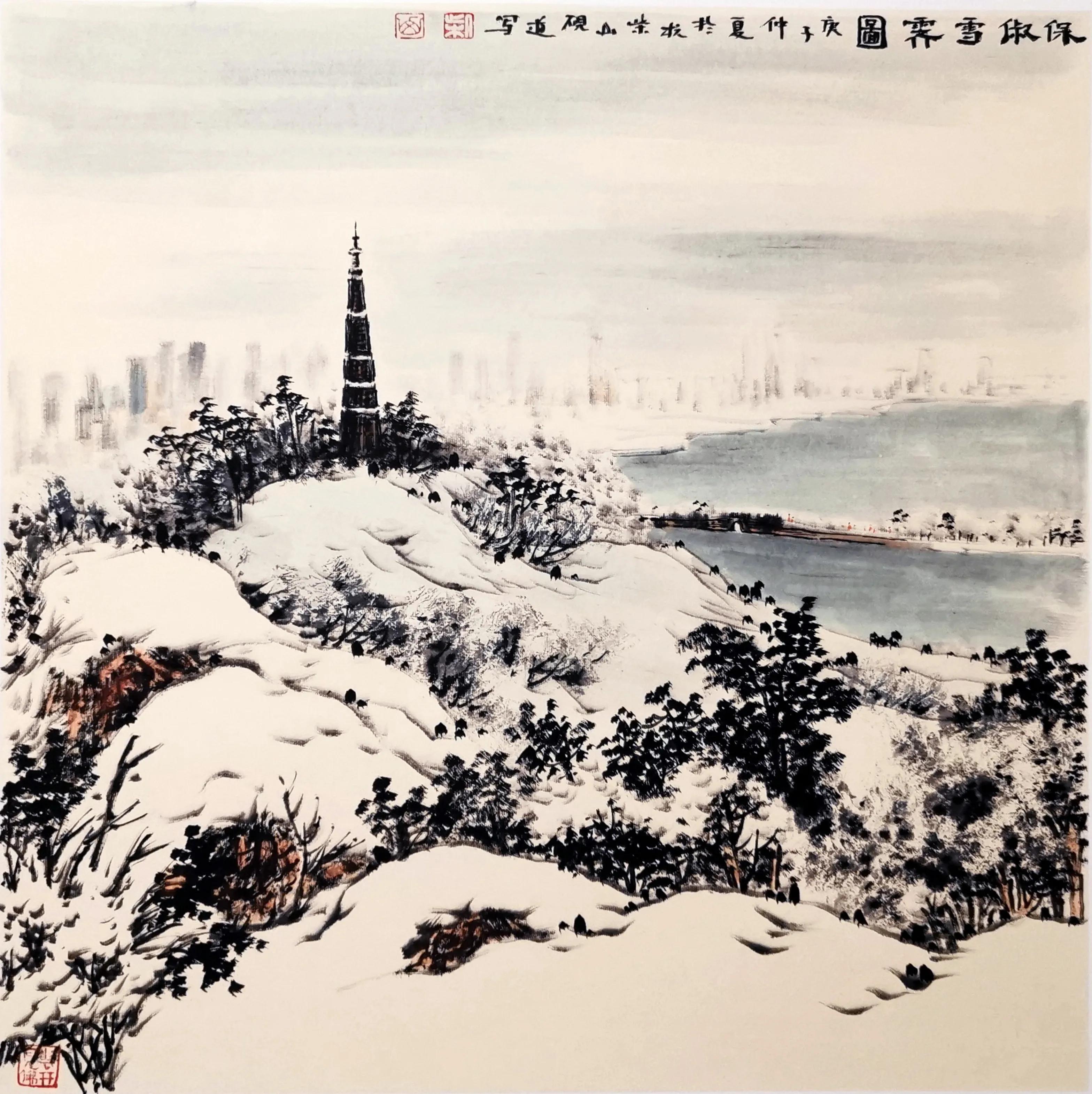 米芾的朦胧风景画,米芾风景作品欣赏