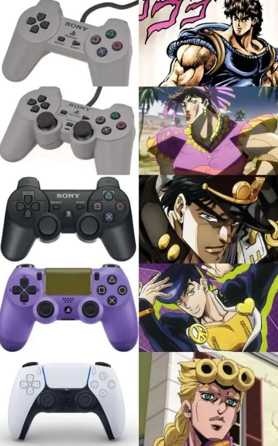 因为这个手柄，引起全球的恶搞风波，甚至连动漫角色也遭到*害迫**