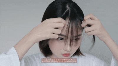 刘海怎么剪才好看空气刘海,刘海教程自己剪空气刘海简单