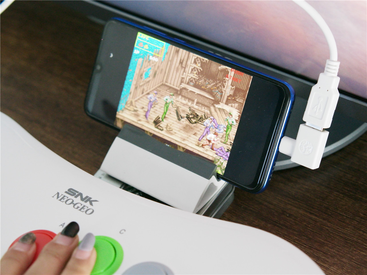 snkneogeo测评,snk游戏机neogeo摇杆模式